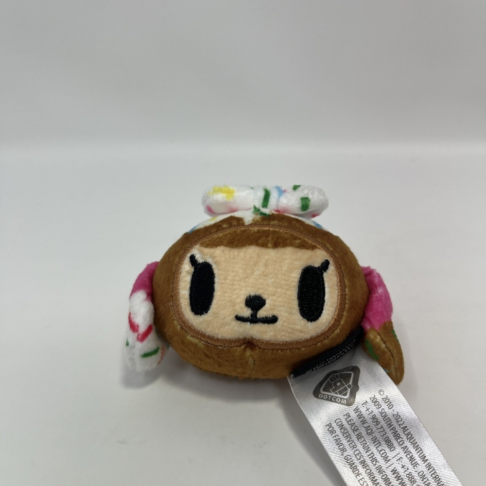 NEW out of package Tokidoki Donutella PLUSH KEYCHAIN